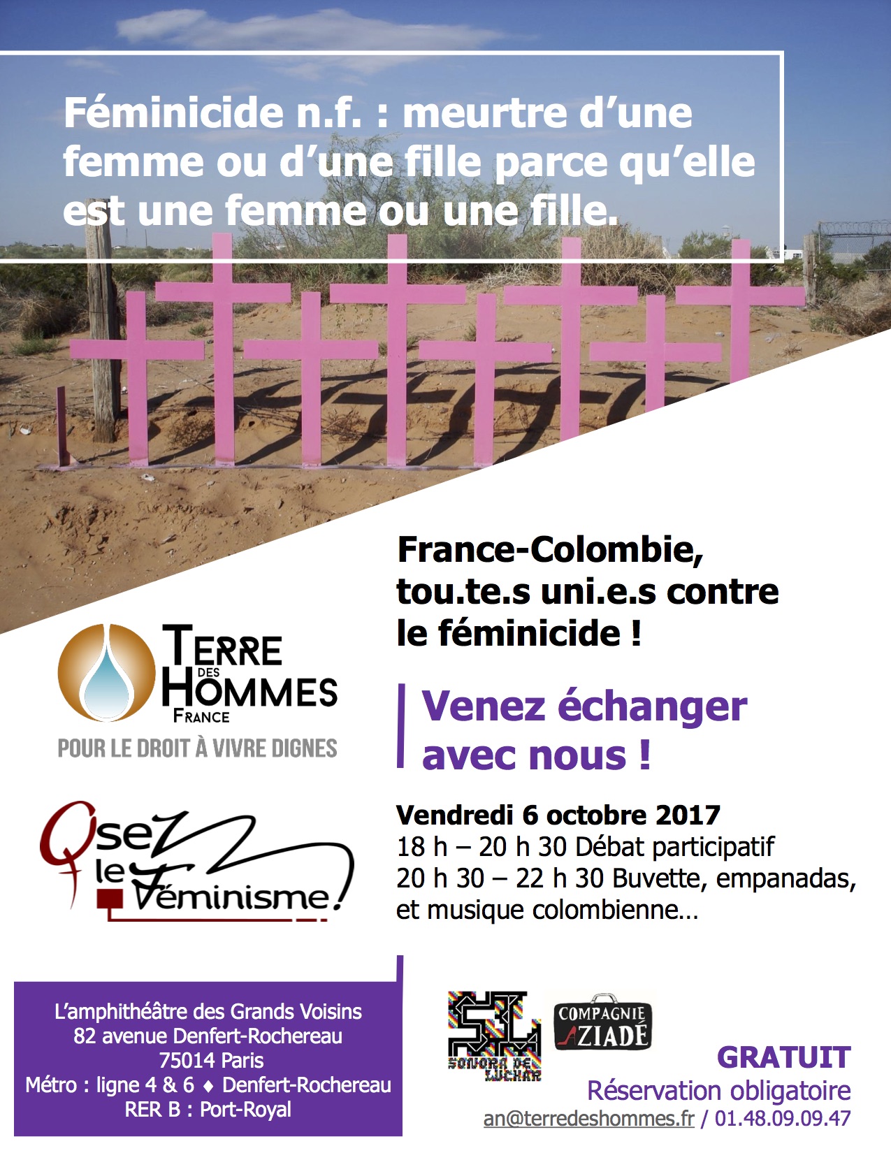 affiche féminicide