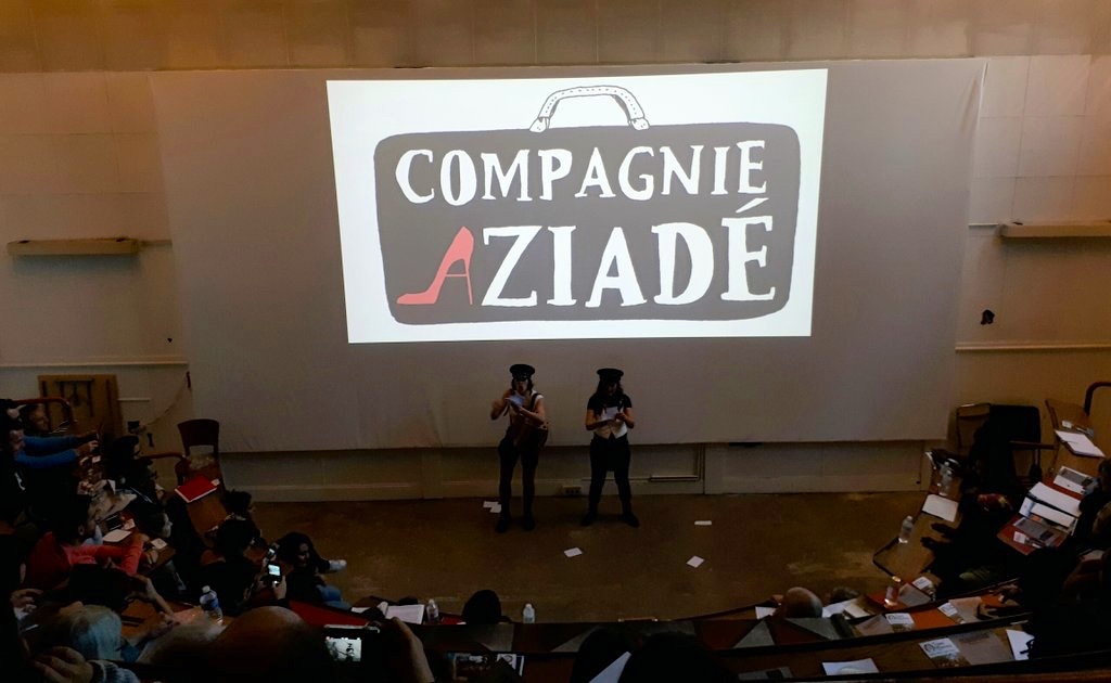 Compagnie Aziadé - crier contre le féminicide